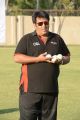 Vanka Pratap at CCL 3 Telugu Warriors Practice Match at JSCA Stadium Ranchi Photos
