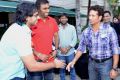 CCL 3 Telugu Warriors Team meet Sachin Tendulkar Photos