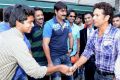 CCL 3 Telugu Warriors Team meet Sachin Tendulkar Photos