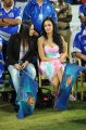 Madhuri Bhattacharya, Nikisha Patel @ Telugu Warriors vs Karnataka Bulldozers Match