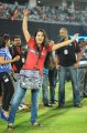 Cute Actress Charmi @ Telugu Warriors vs Karnataka Bulldozers Match