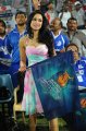 Madhuri Bhattacharya @ Telugu Warriors vs Karnataka Bulldozers Match