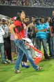 Cute Actress Charmi @ Telugu Warriors vs Karnataka Bulldozers Match