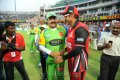 Mohanlal, Venkatesh @ Telugu Warriors vs Karnataka Bulldozers Match