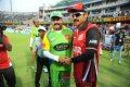 Mohanlal, Venkatesh @ Telugu Warriors vs Karnataka Bulldozers Match