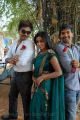 Shakthi Vasu, Poorna, Bhavani Shankar Sharma at Telugulo Naaku Nachani Padam Prema Movie Launch Photos