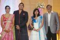 Gayathri Raguram @ TG Thyagarajan son Senthil Dhasha Wedding Reception Stills