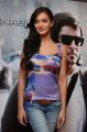 Actress Amy Jackson at Thaandavam (NAB) Press Meet Stills