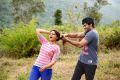 Priyanka Shukla, Prabha in Thagadu Movie Stills