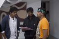 Vijay, AL Vijay, Santhanam at Thalaivaa Movie Working Stills