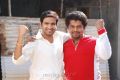 Santhanam, Baskaran in Thalaivan Tamil Movie Stills