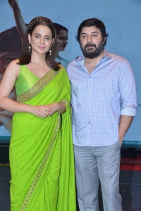 Kangana Ranaut, Arvind Swami @ Thalaivi Movie Pre Release Event Photos