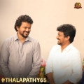 Vijay, Nelson @ Thalapathy 65 Movie Poojai Stills