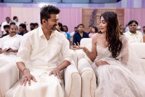 Vijay, Pooja Hegde @ Thalapathy69 Movie Pooja Stills