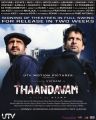 Santhanam, Vikram in Thandavam Movie Release Posters