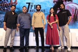 Thandel Movie Release Date Announcement Press Meet Stills