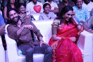 Naga Chaitanya, Sobhita Dhulipala @ Thandel Love Tsunami Celebrations Stills