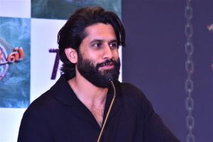 Naga Chaitanya @ Thandel Trailer Launch Chennai Stills