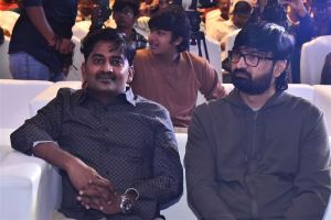 Karunakaran, Shamdat Sainudeen @ Thandel Trailer Launch Chennai Stills