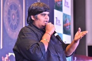 Karthik Subbaraj @ Thandel Trailer Launch Chennai Stills