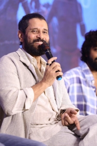 Actor Vikram @ Thangalaan Teaser Launch Stills