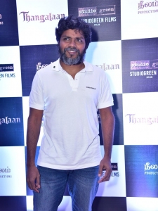 Director Pa Ranjith @ Thangalaan Movie Teaser Launch Photos