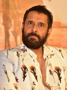 Chiyaan Vikram @ Thangalaan Movie Teaser Launch Photos