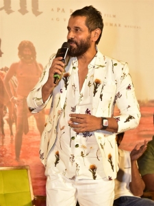 Chiyaan Vikram @ Thangalaan Movie Teaser Launch Photos