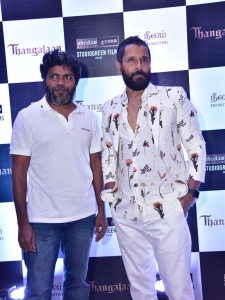 Pa Ranjith, Vikram @ Thangalaan Movie Teaser Launch Photos