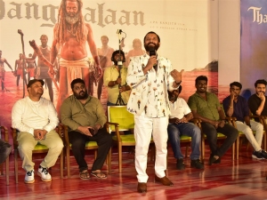 Chiyaan Vikram @ Thangalaan Movie Teaser Launch Photos