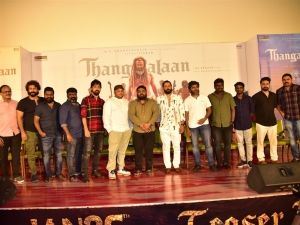 Thangalaan Movie Teaser Launch Photos