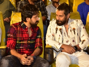 Bobby, Vikram @ Thangalaan Movie Teaser Launch Photos