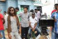 Director M.Raja @ Thani Oruvan Movie Shooting Spot Stills