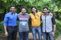 Harish Uthaman, Jayam Ravi, Ganesh Venkatraman, Sricharan @ Thani Oruvan Thanks Meet Photos