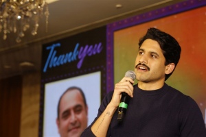 Actor Naga Chaitanya @ Thank You Movie Press Meet Stills