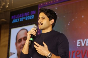 Actor Naga Chaitanya @ Thank You Movie Press Meet Stills