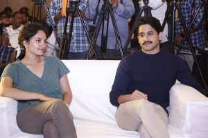 Malavika Nair, Naga Chaitanya @ Thank You Movie Press Meet Stills