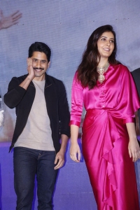 Naga Chaitanya, Raashi Khanna @ Thank You Trailer Launch Stills