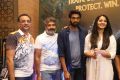 Shobu Yarlagadda, SS Rajamouli, Rana Daggubati, Anushka Shetty @ The World of Baahubali Press Meet Photos