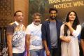 Shobu Yarlagadda, SS Rajamouli, Rana Daggubati, Anushka Shetty @ The World of Baahubali Press Meet Photos