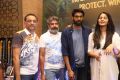 Shobu Yarlagadda, SS Rajamouli, Rana Daggubati, Anushka Shetty @ The World of Baahubali Press Meet Photos