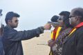 Riyaz Khan, MS Baskar @ Thigar Movie Shooting Spot Stills