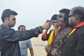 Riyaz Khan, MS Baskar @ Thigar Movie Shooting Spot Stills