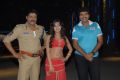 Srihari, Divyayani Chakravarthi, Rajiv Kanakala at Thikka Movie On Location Stills