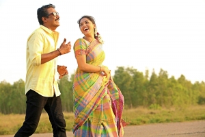 Samuthirakani, Sunaina in Thondan Movie Stills