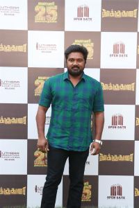 Actor Bala Saravanan @ Thookudurai Movie Pre Release Event Stills