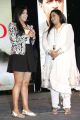 Actress Radha with Daughter Thulasi Nair at Kadali Audio Launch