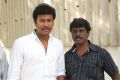 Samuthirakani, Lena Muvendar at Thuninthu Sel Movie Launch Stills