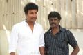 Samuthirakani, Lena Muvendar at Thuninthu Sel Movie Launch Stills