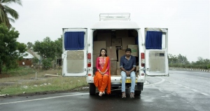Eden Kuriakose, Sandiyar Jegan in Thuritham Movie Stills